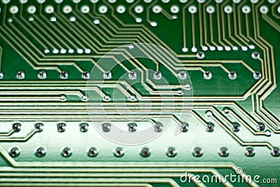 Printed circuit Stock Photo