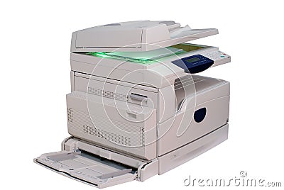 Printer Stock Photo