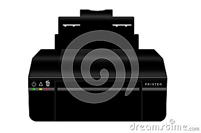 Printer Stock Photo