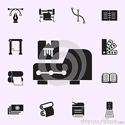 Printer Cartridge icon. Print house icons universal set for web and mobile Stock Photo