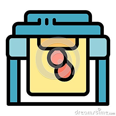 Printer plotter icon vector flat Vector Illustration