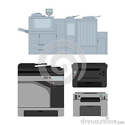 Printer Vector Illustration