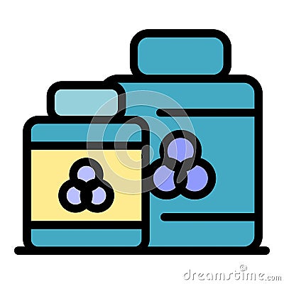 Printer toner icon vector flat Vector Illustration