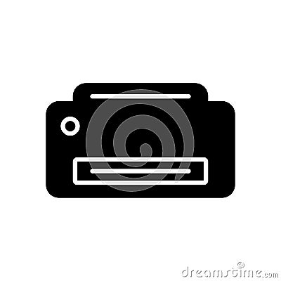 Printer vector image to be used in web applications, mobile applications and print media. Vector Illustration