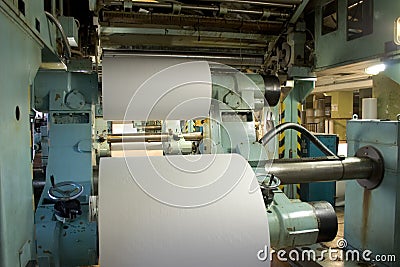 Printing house Stock Photo