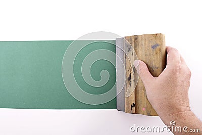 Printmaking Stock Photo