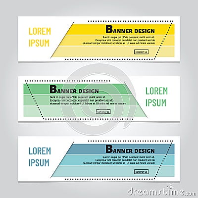 PrintVector Abstract Colorful Geometric Design Banner Web Template, Background Banner Vector Illustration