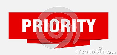 priority Vector Illustration