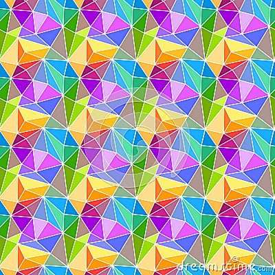 Prism triangles geometric background Stock Photo