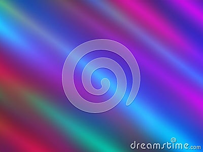 Prismatic Chromatic Holographic Aesthetic Neon Lights lines blur texture background Stock Photo