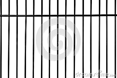 Prison bars Stock Photo