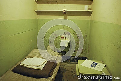 Prison Cell Editorial Stock Photo