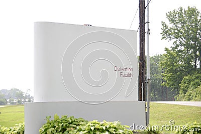 Prison and Inmate Detention Center Stock Photo