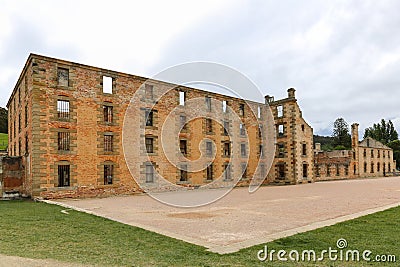 Prison Port Arthur, Tasmania, Australia Stock Photo