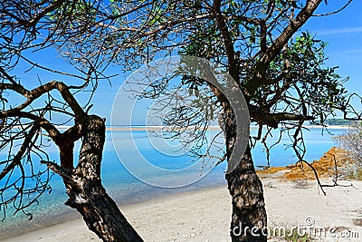 Pristine waters of Mallacoota Victoria Australia Stock Photo