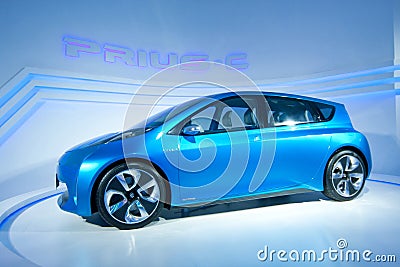 Prius-C Editorial Stock Photo