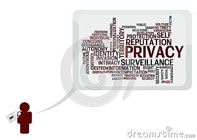 Privacy concept Stock Photo
