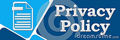 Privacy Policy Stock Photo