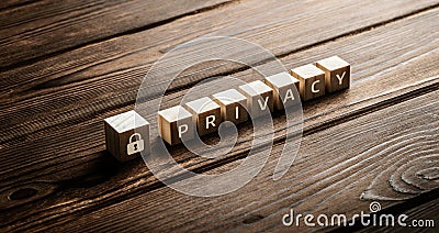 Privacy Policy Data Protection Safety Cyber Security Stock Photo