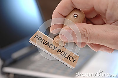 Privacy policy Stock Photo