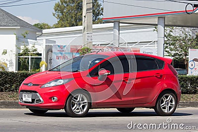 Private Car Ford Fiesta, Sixth generation. Editorial Stock Photo