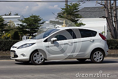 Private Car Ford Fiesta, Sixth generation. Editorial Stock Photo