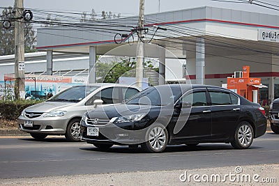 Private car Honda accord Editorial Stock Photo