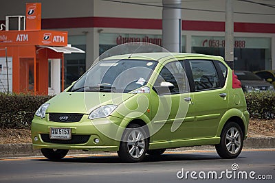 Private car, Naza Sutera Editorial Stock Photo