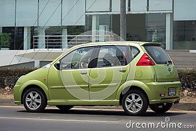 Private car, Naza Sutera Editorial Stock Photo