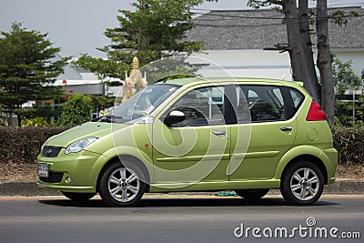 Private car, Naza Sutera Editorial Stock Photo