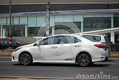 Private car, Toyota Corolla Altis. Editorial Stock Photo