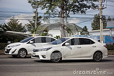 Private car, Toyota Corolla Altis. Eleventh generation Editorial Stock Photo