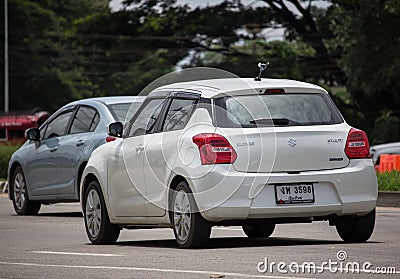 Private Eco city Car New Suzuki Swift Editorial Stock Photo