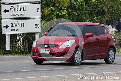 Private Eco city Car Suzuki Swift Editorial Stock Photo