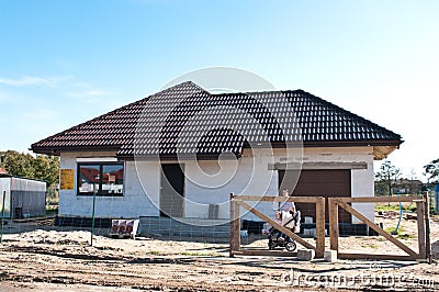 Private home building Stock Photo