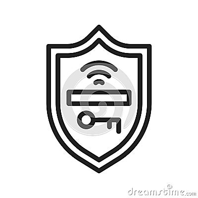 Private Icon Image. Vector Illustration