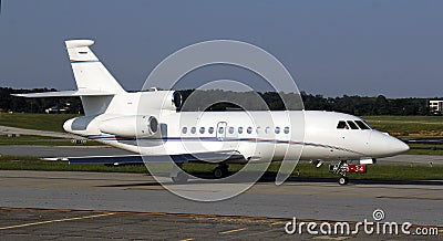 Private jet Stock Photo