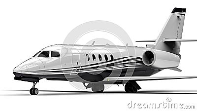 Private jet Stock Photo