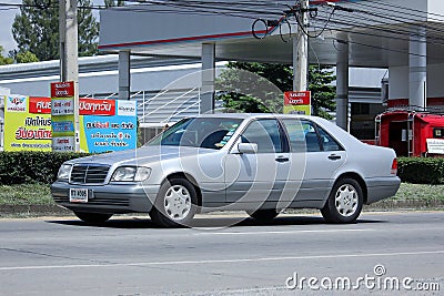 Private Mercedes-Benz S280. Editorial Stock Photo