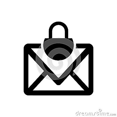 Private message icon Vector Illustration