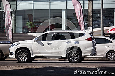 Private Mitsubishi Pajero Suv Car Editorial Stock Photo