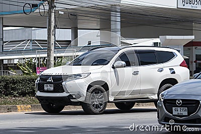 Private Mitsubishi Pajero Suv Car Editorial Stock Photo