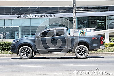 Private Pickup car, Chevrolet Corolado Duramax Editorial Stock Photo