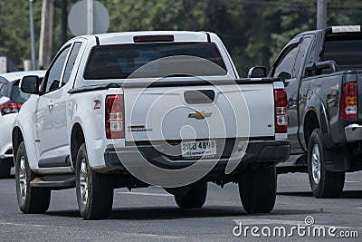 Private Pickup car, Chevrolet Corolado Duramax Editorial Stock Photo