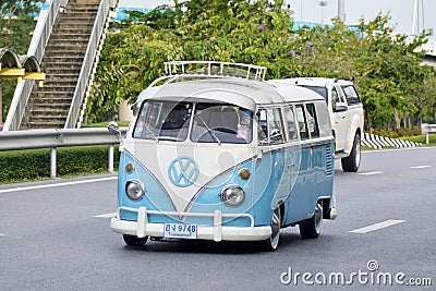 Private Pickup car,Volkswagen Type II Editorial Stock Photo