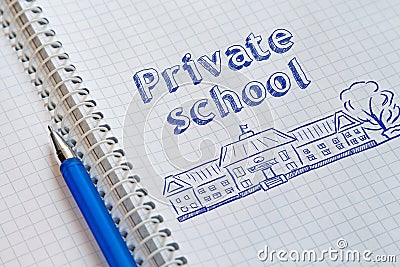 Private school Stock Photo