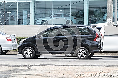 Private Toyota Avanza car Editorial Stock Photo