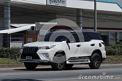 Private Toyota Fortuner Suv Car Editorial Stock Photo