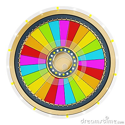 Prize wheel Stock Photo