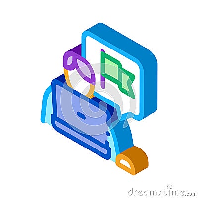 Probation trainee icon vector illustration Vector Illustration